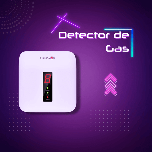 Detector de Gas para el hogar. Variedad de gases como propano, gas natural, gas, humo, ch4, metano, etanol, gasolina, alcohol y gas fue