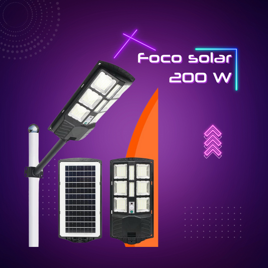 Foco Solar 200W